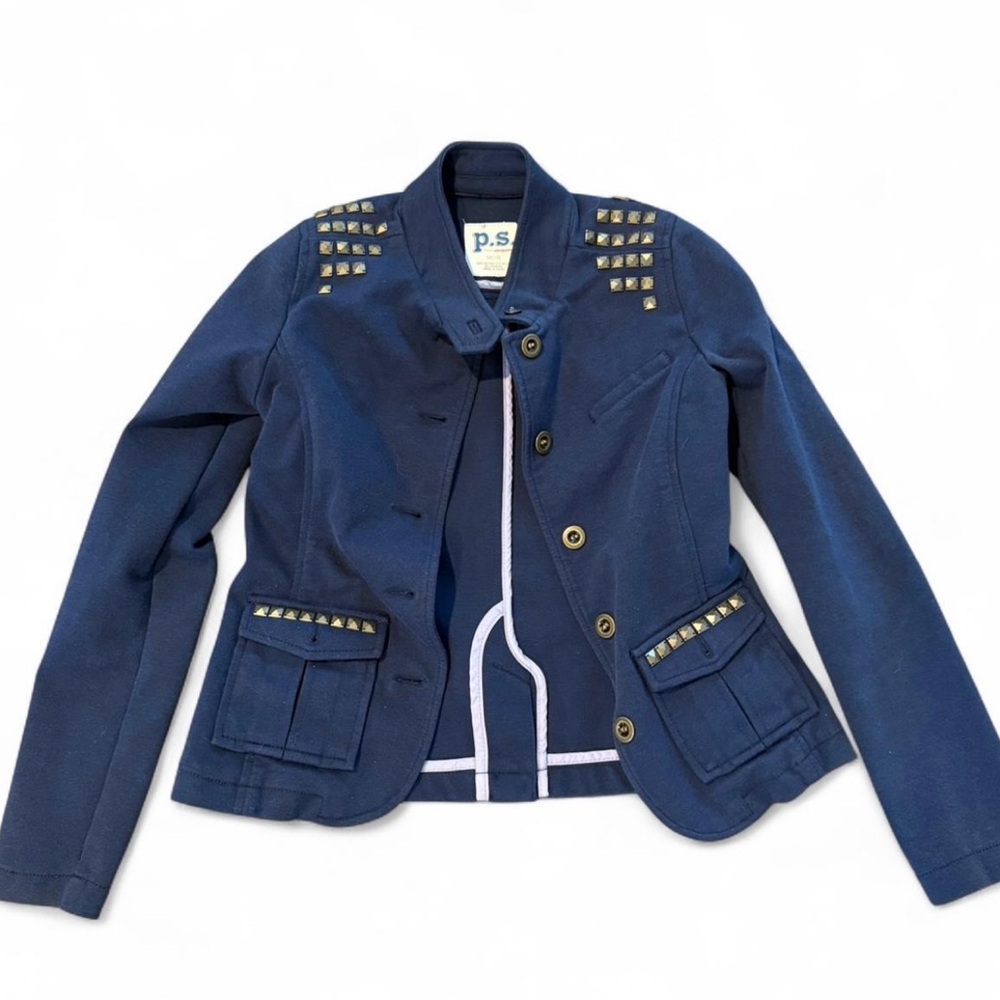 PS by Aeropostale girls studded blue jacket
Size M(10)